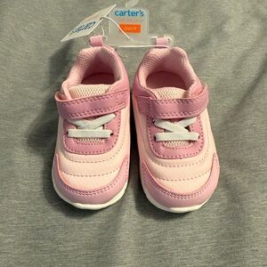 Carter's Pink and White Kids Sneakers